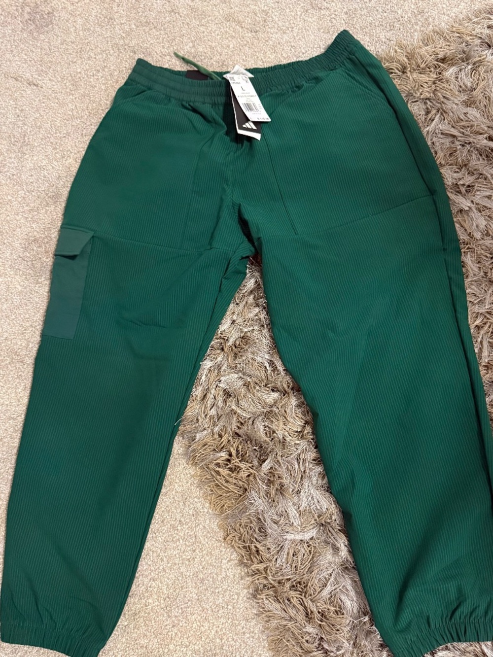 Women's joggers Go-to Hybrid Green size Large IY5360